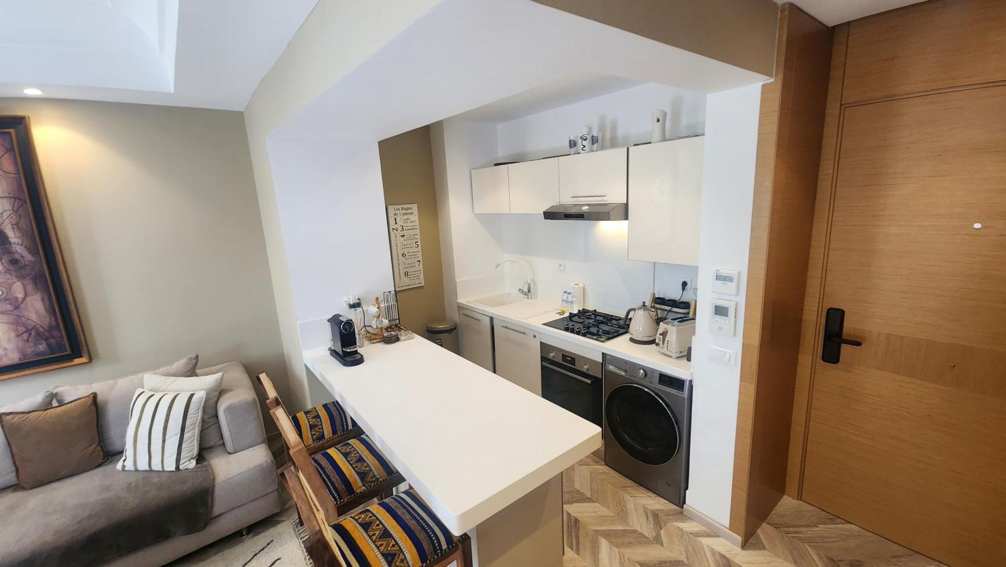 Studio Haut standing Casa finance city Casablanca Esterno foto