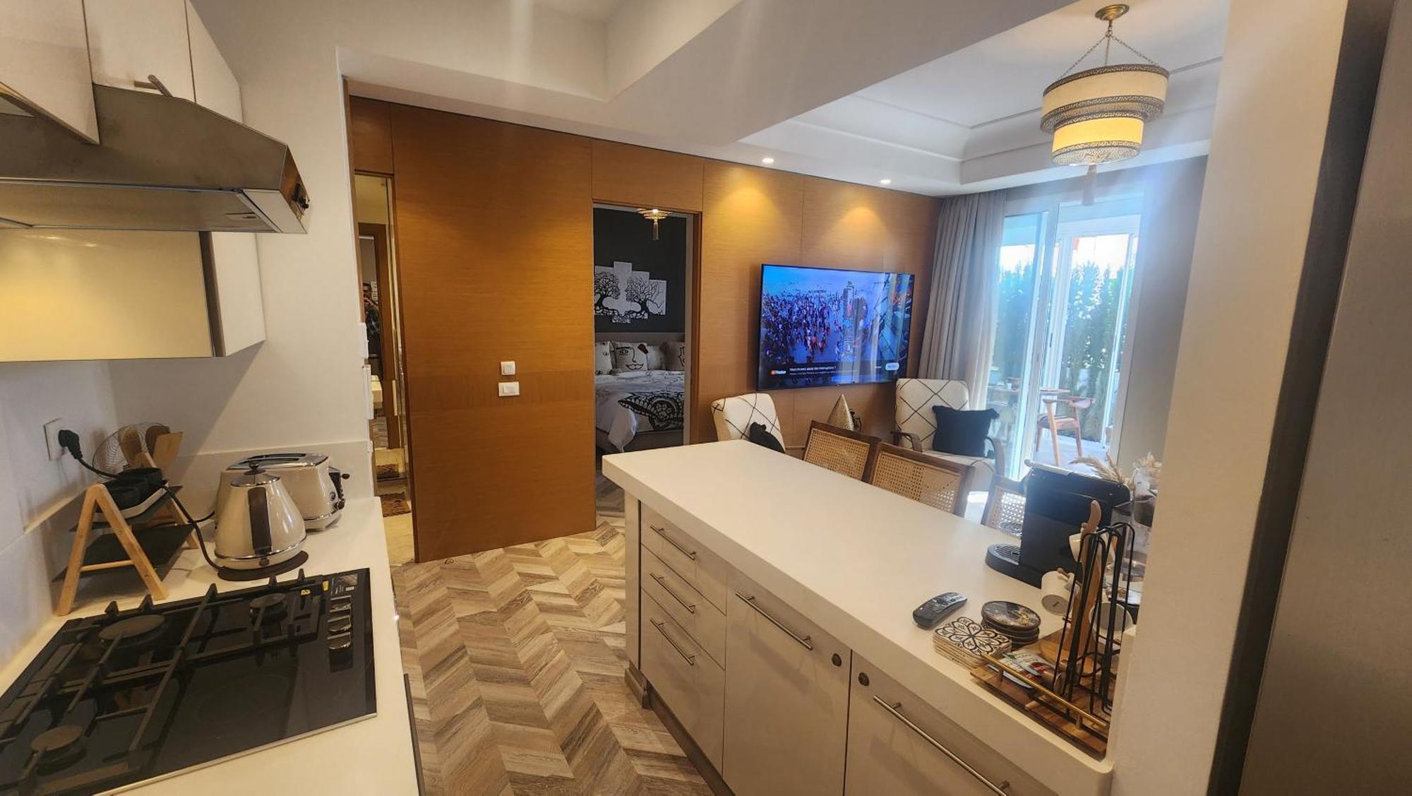 Studio Haut standing Casa finance city Casablanca Esterno foto